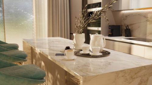3D visualisation - kitchen