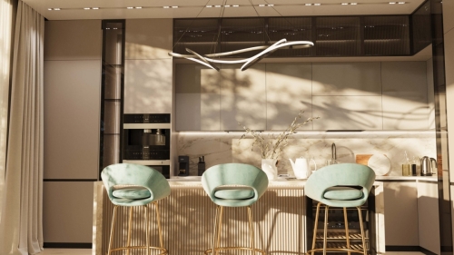 3D visualisation - kitchen
